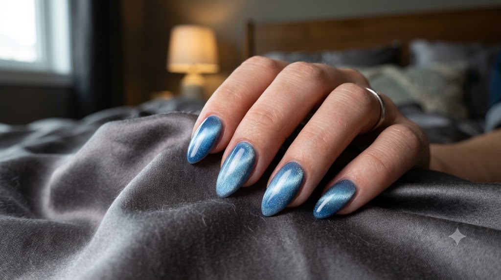 Icy Blue Cat-Eye